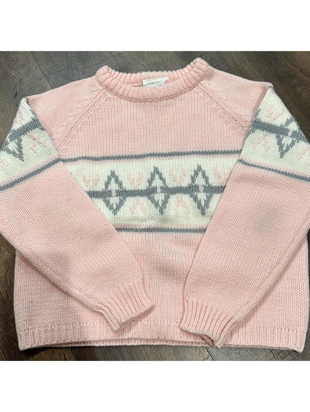 One Step Up Women's Pink and Multi Jumper